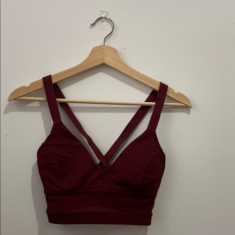 Lululemon Red Sports Bra (Size 6)